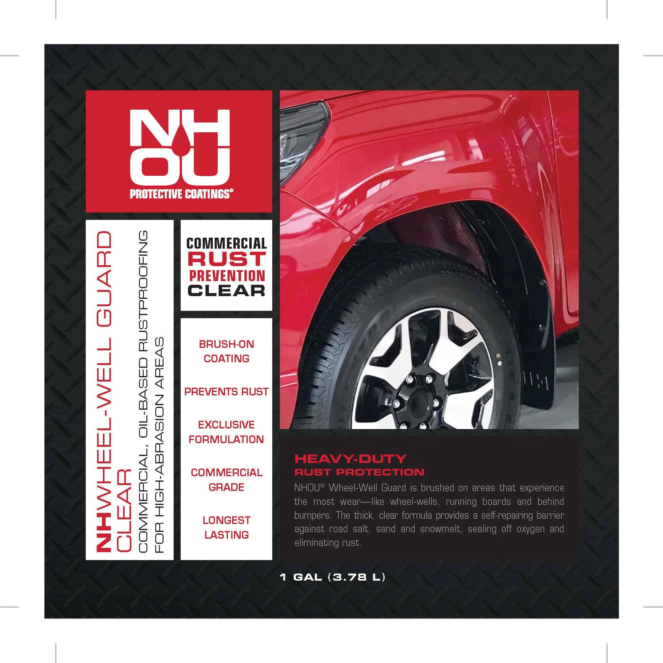 NHOU Heavy Duty Well-Guard Clear 1 kg